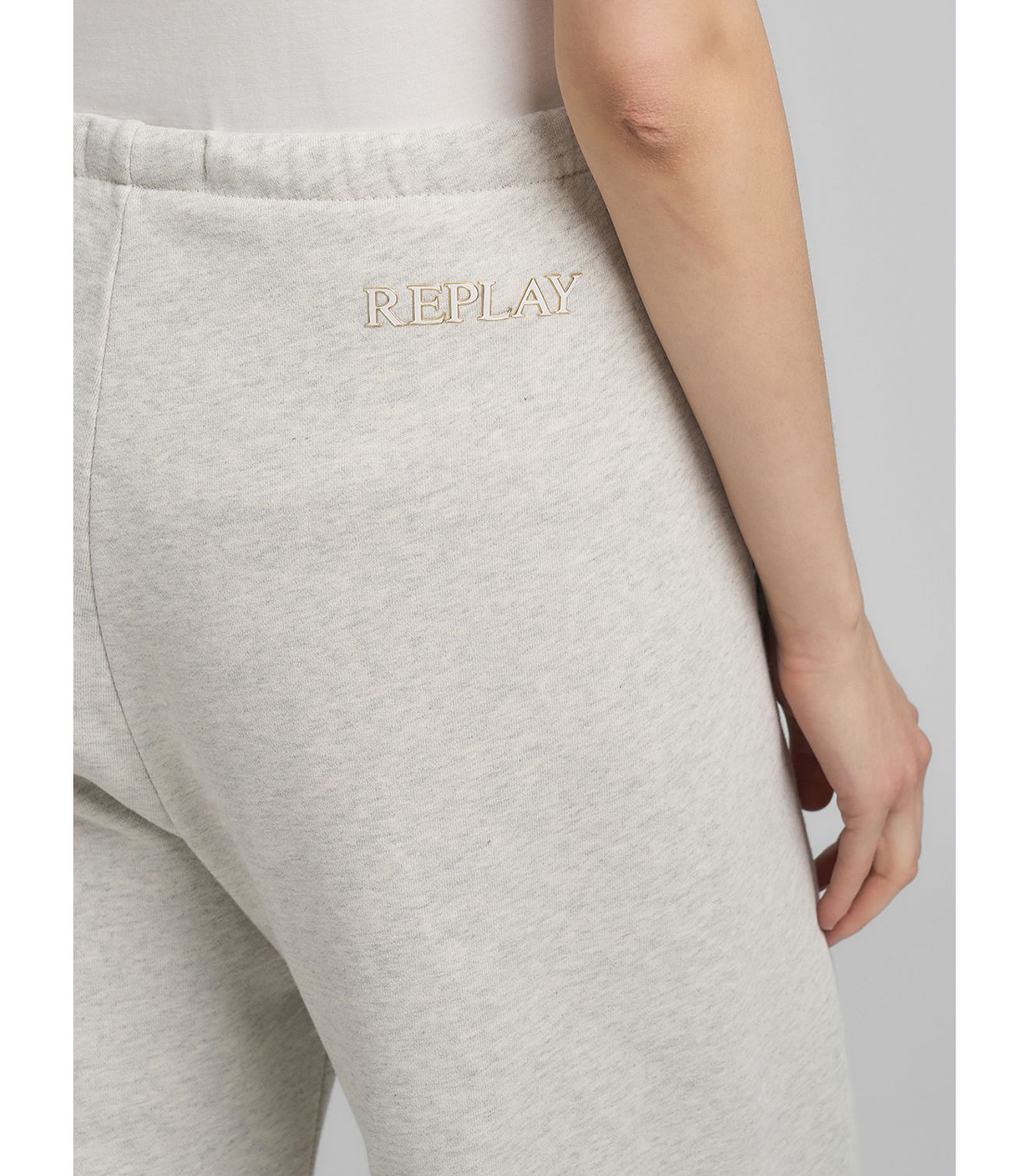 ワイドレッグスポーツパンツ（セットアップ） 詳細画像 ライトグレーメランジ 6